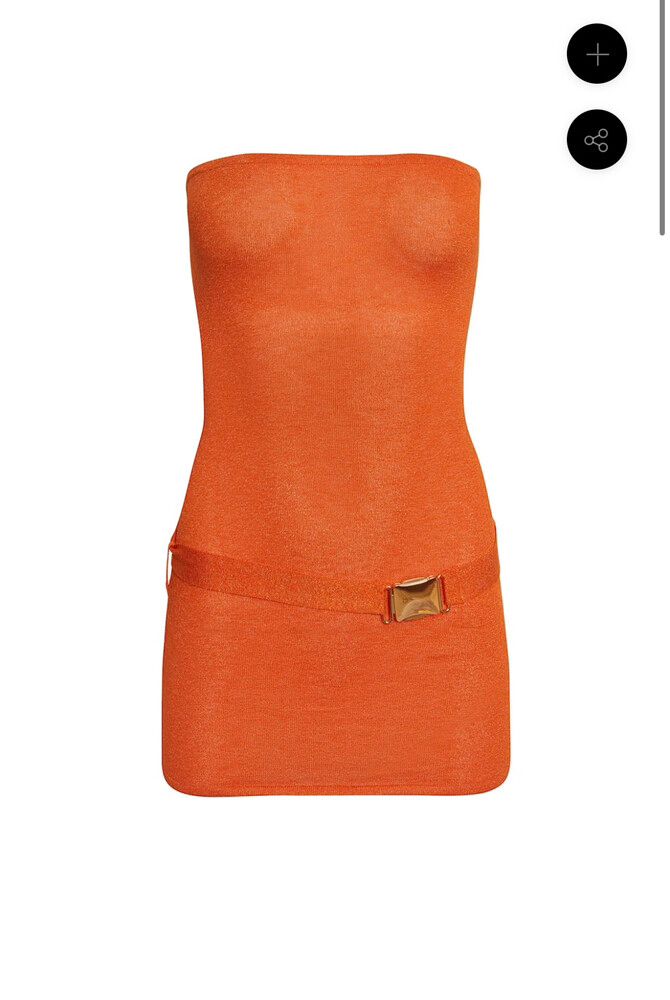 asta resort - Asta Resort Gisele Mini Dress In Sunset on Designer Wardrobe
