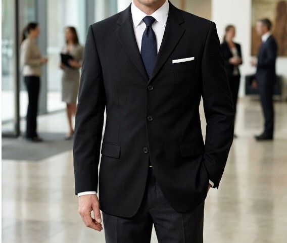 HUGO BOSS "AFINO" PURE WOOL BLAZER MEN M EXCELLENT CONDITION