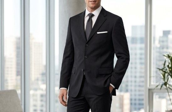 HUGO BOSS "FLYNN VEGAS" PURE WOOL BLAZER MEN M EXCELLENT CONDITION