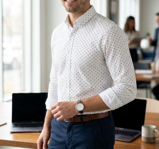 PAUL SMITH TAILORED FIT CASUAL SHIRT MEN S VERY GOOD CONDITION