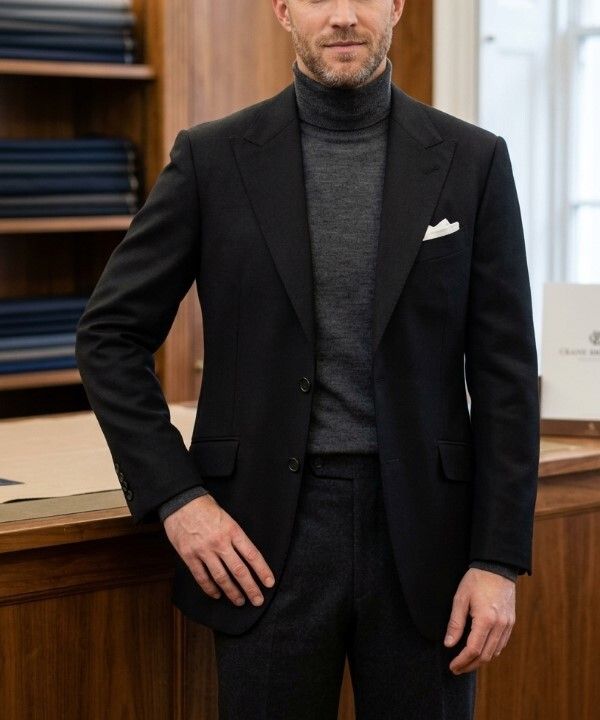 CRANE BROTHERS "Benicio" PureWool Blazer S – Excellent – RRP $1,700 Made in NZ