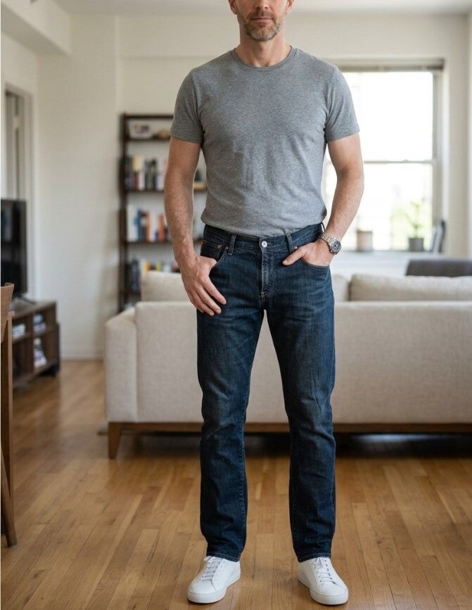 PAUL SMITH PSJ Straight Fit Jeans L W36 L35 - Good – RRP $290