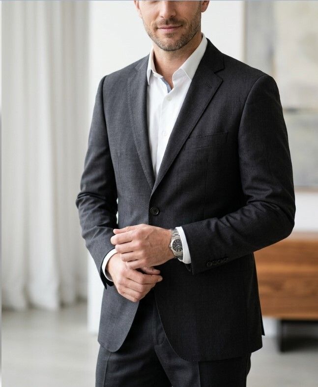 CRANE BROTHERS Pure Wool Blazer M – Good – RRP $1,995 NZ Made
