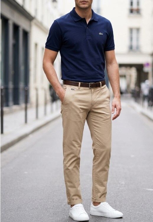 LACOSTE Regular Fit Chino Pants S W30 L34 - As New – RRP $245