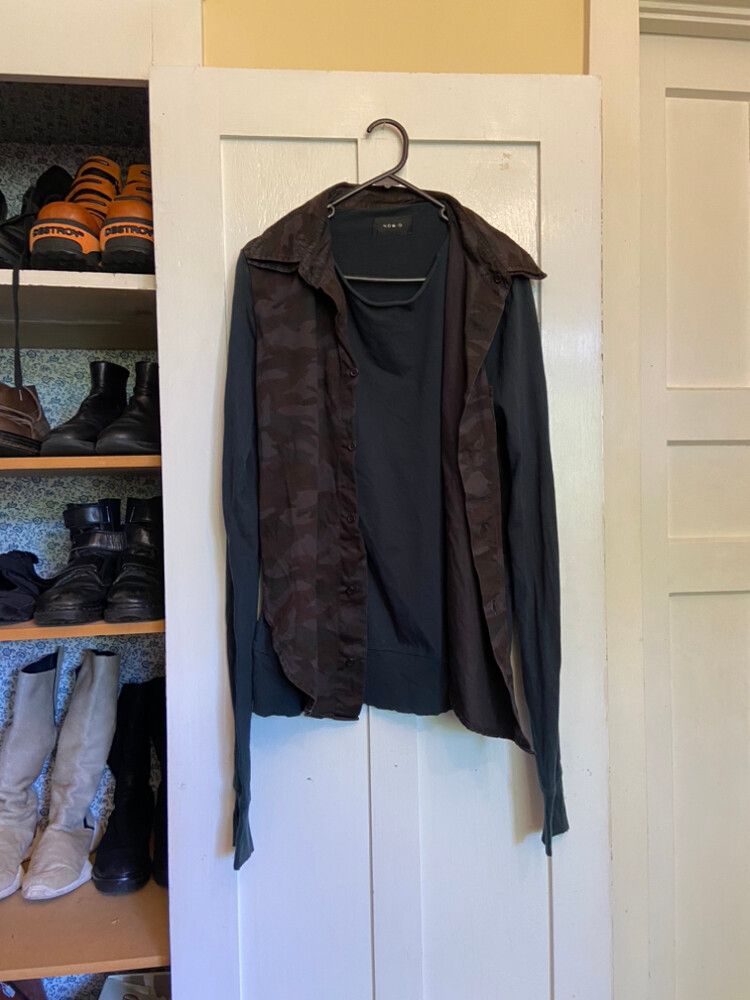 Nom*d Double Collared Layered Shirt