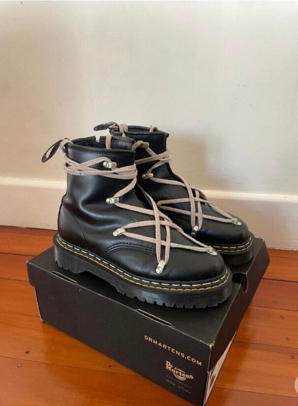 Rick Owens X Dr Martens 1460 Bex