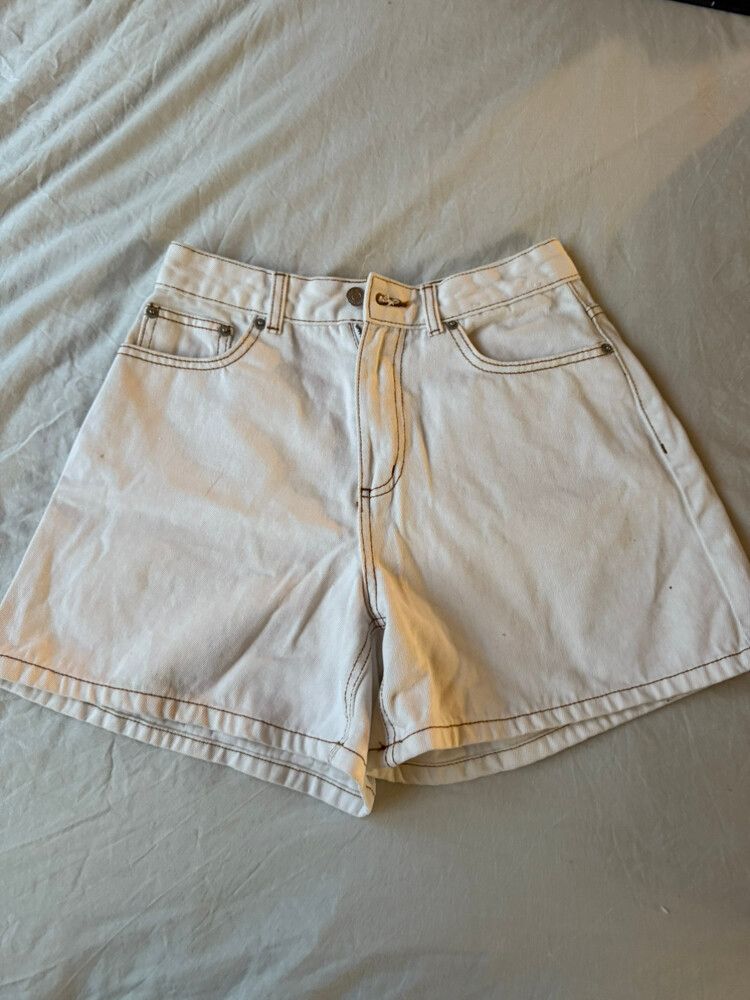 White Shorts