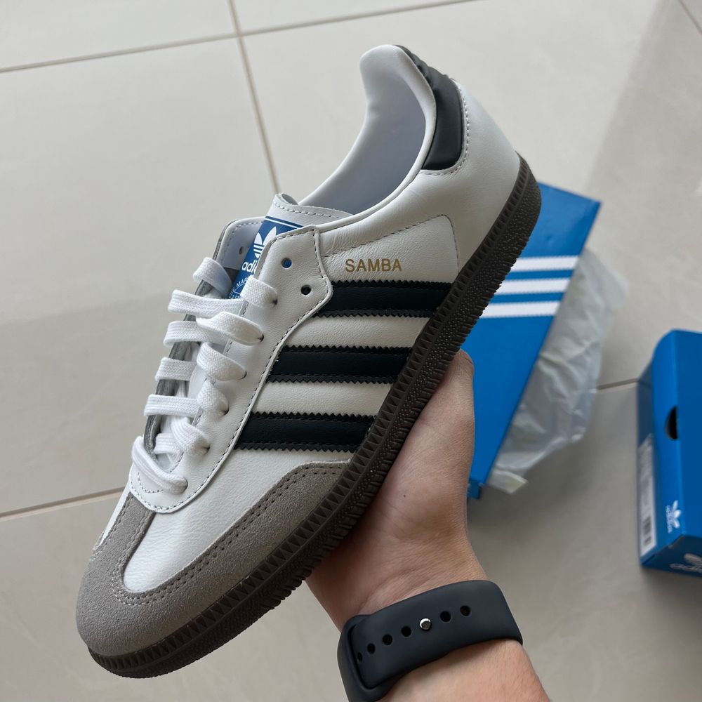 adidas gazelle silver green womens Vintage Adidas Samba Sneakers US 7 – dla dushy