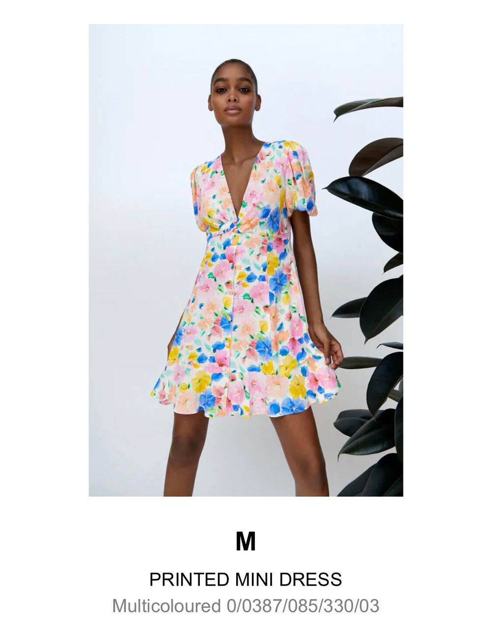 long sleeved mini dress Provence Bloom Long Sleeve Mini Dress Floral Blue