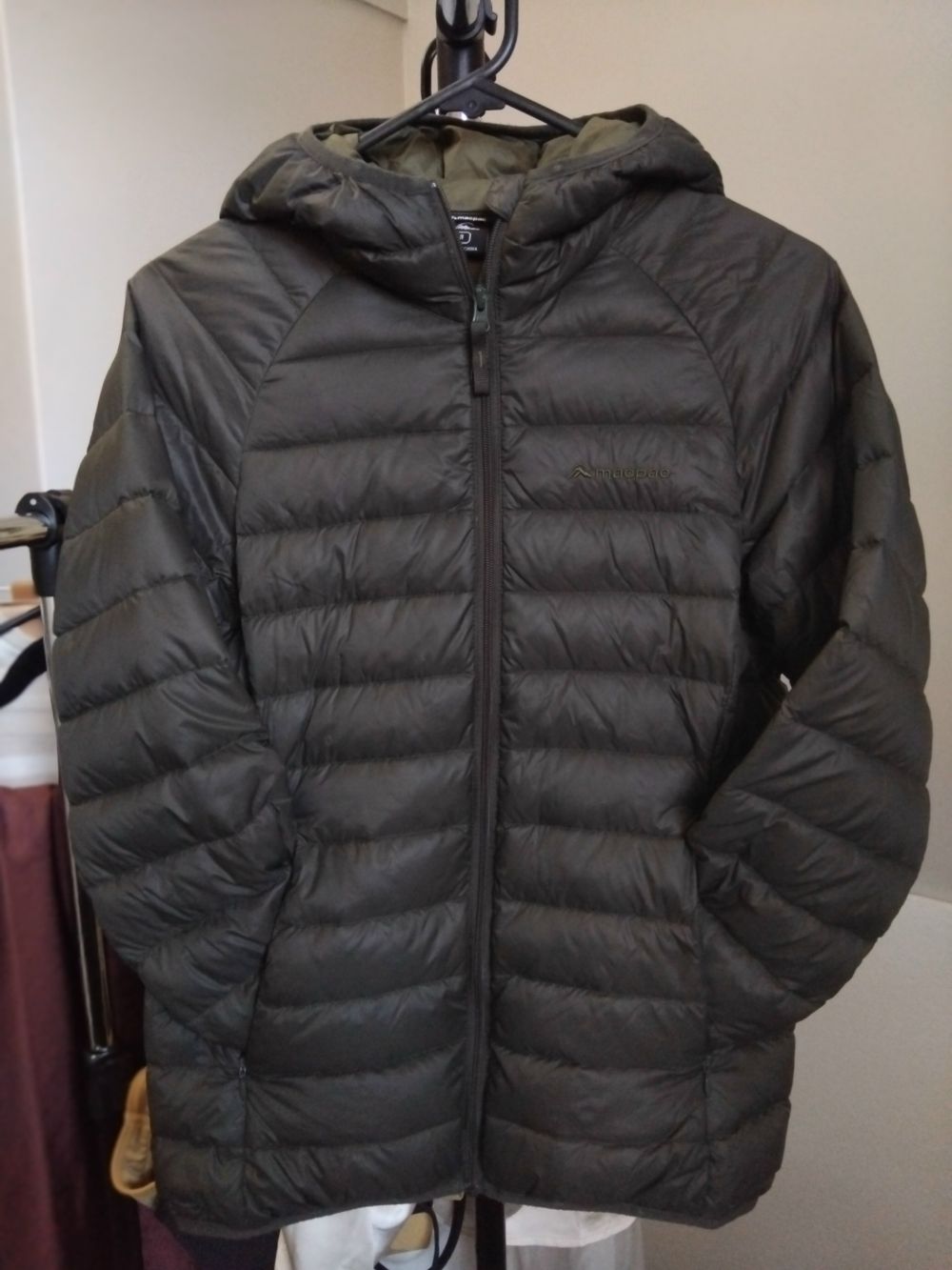 Macpac Olive Green Puffer Jacket