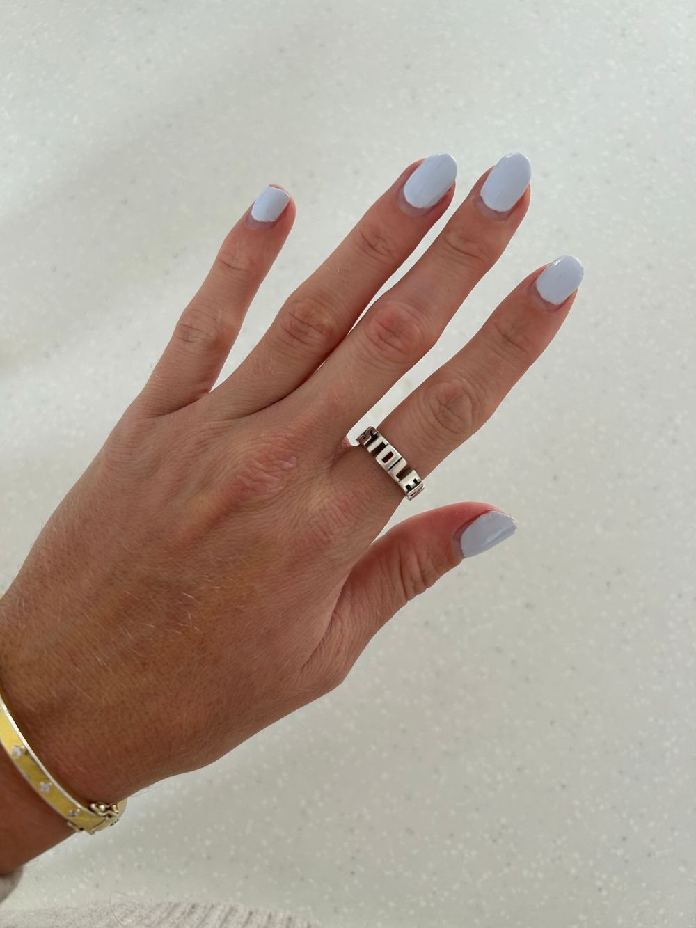 STOLEN GIRLFRIENDS MINI BLOCK RING