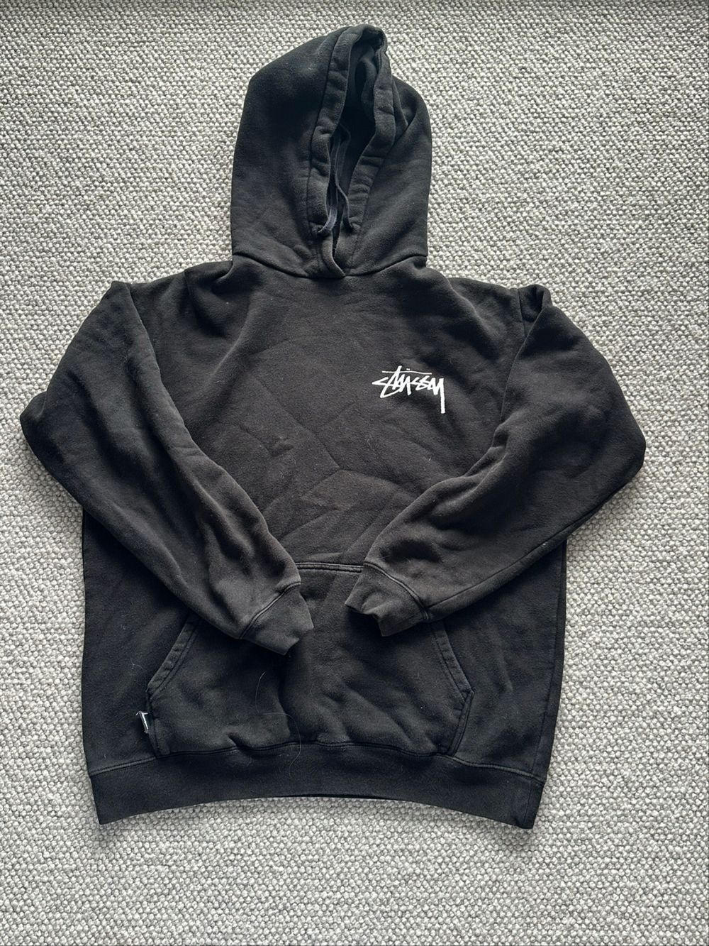 Stussy black hoodie