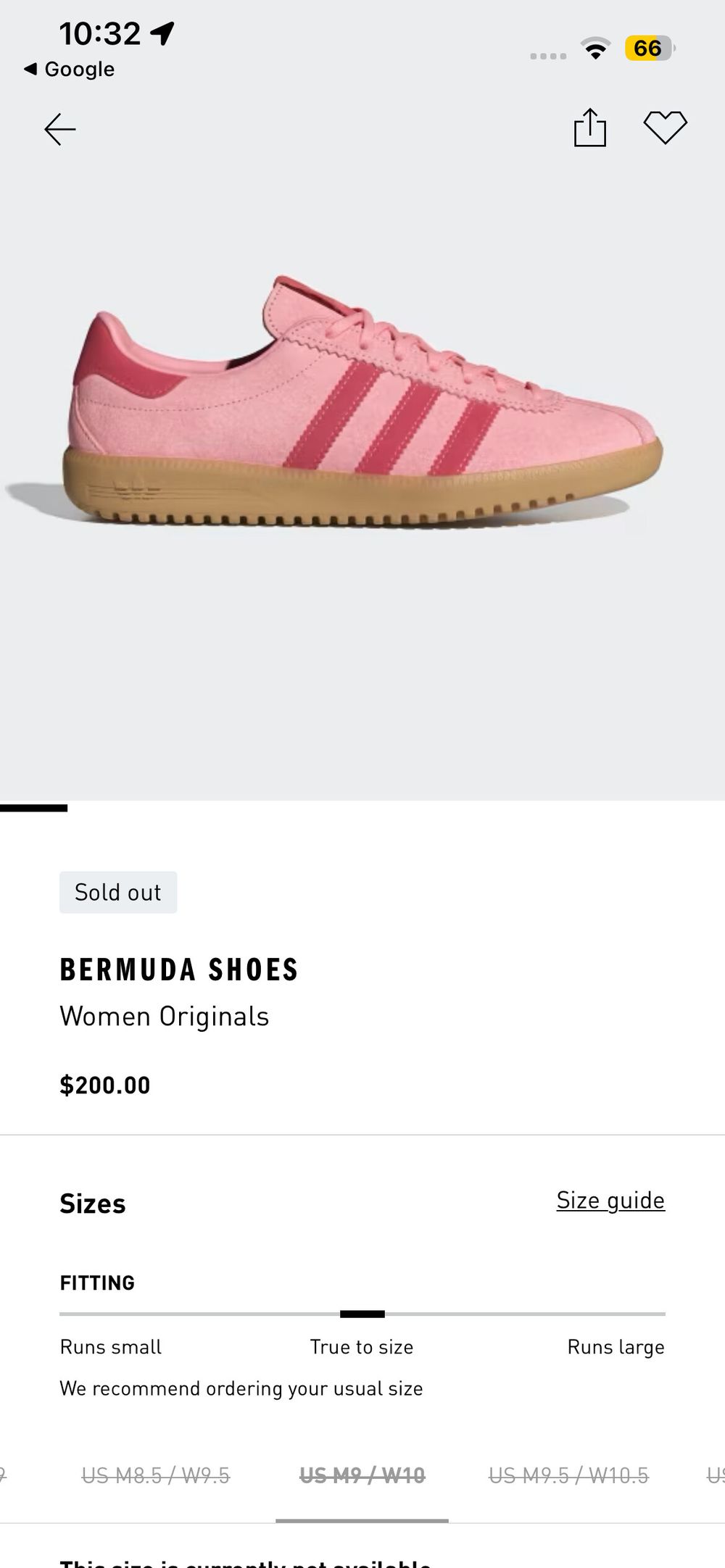 Adidias Bermuda shoes