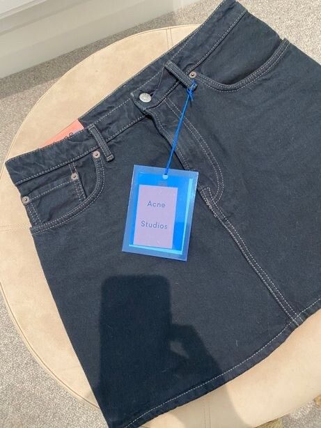 Stockholm A Line Denim Skirt