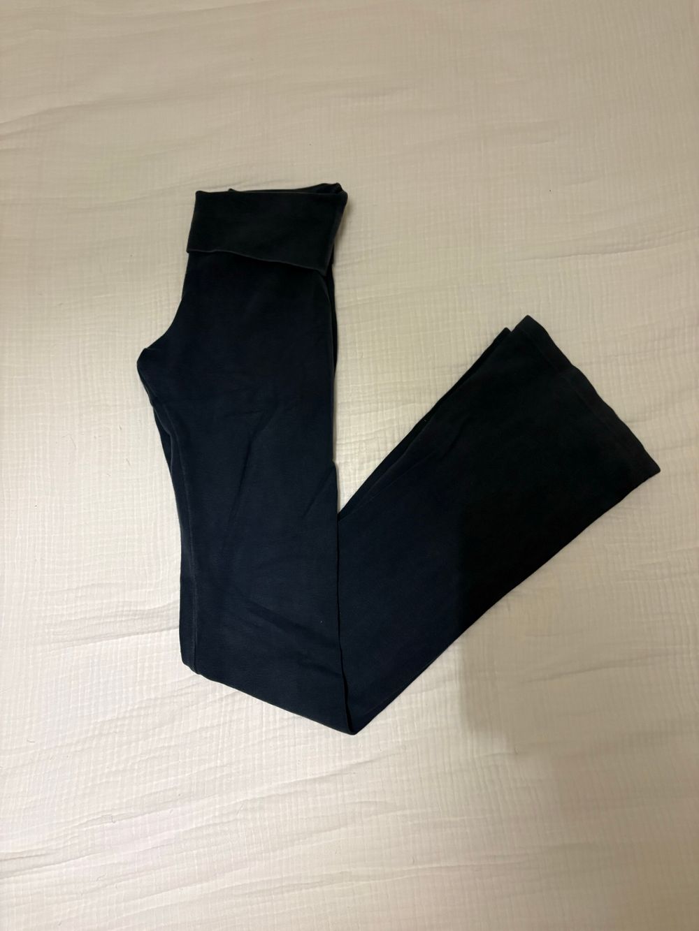 Brandy Melville fold over flare pants