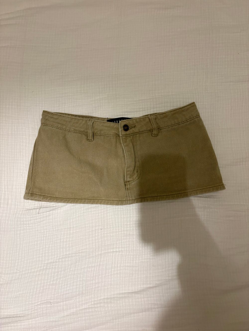 Lioness Khaki Mini Skirt