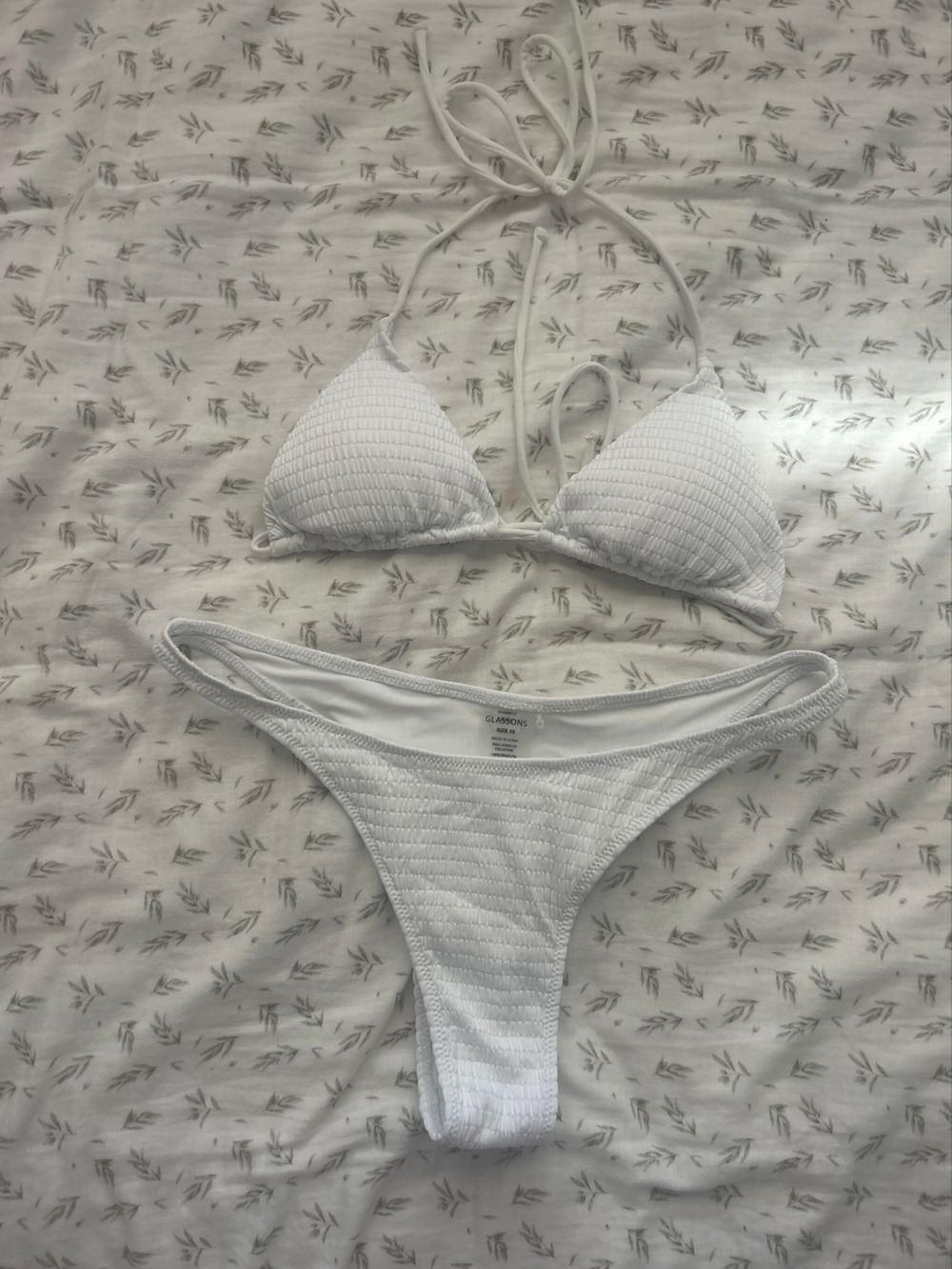 Glassons White Bikini Set