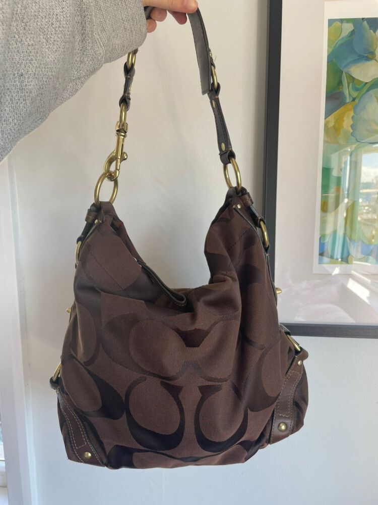 Vintage Coach Signature Carly Bag