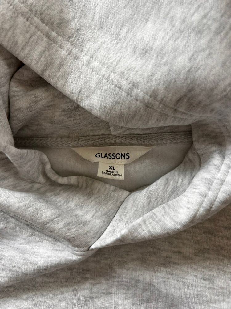 Glassons Grey Hoodie Size XL