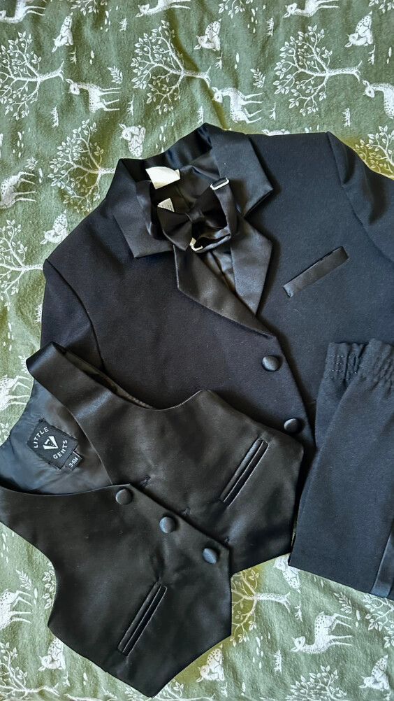 Black Tuxedo Set