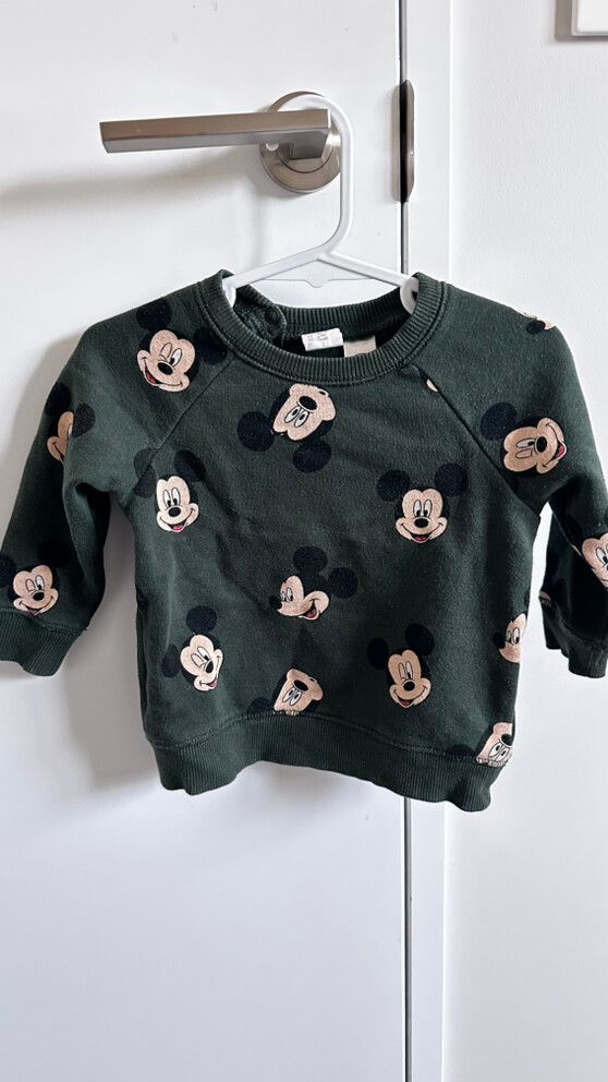 H&M Green Mickey Mouse Set