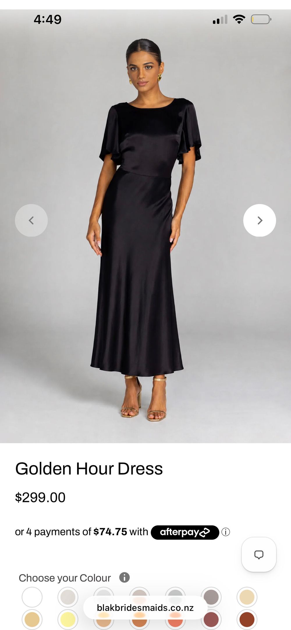 Golden Hour Dress