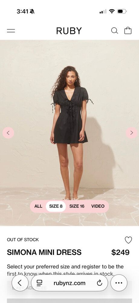 RUBY Simona Mini Dress