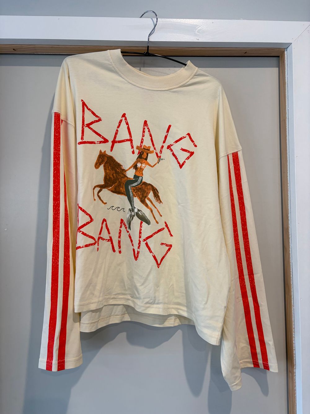 Tahnee kelland bang bang LS tee size L