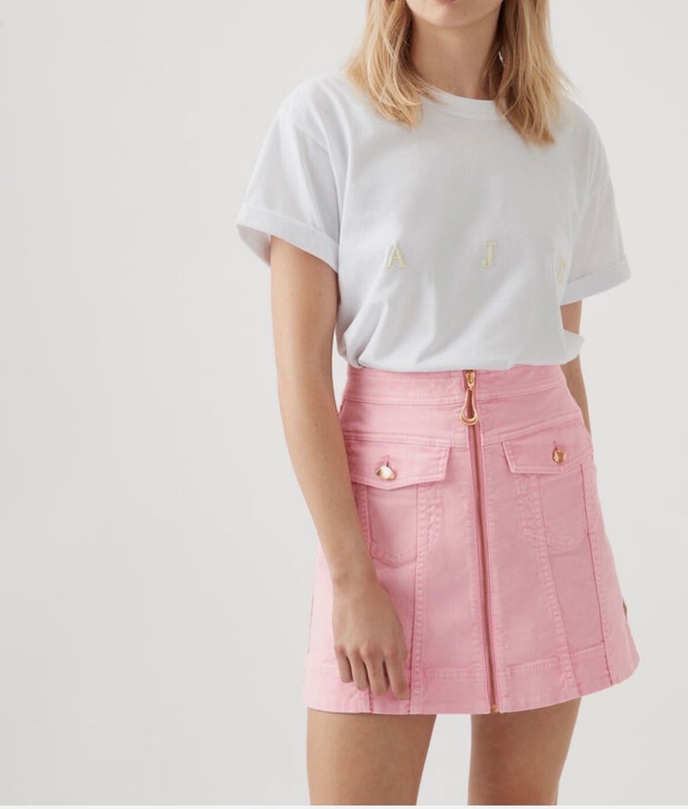 Aje Melody Denim Skirt Size 10