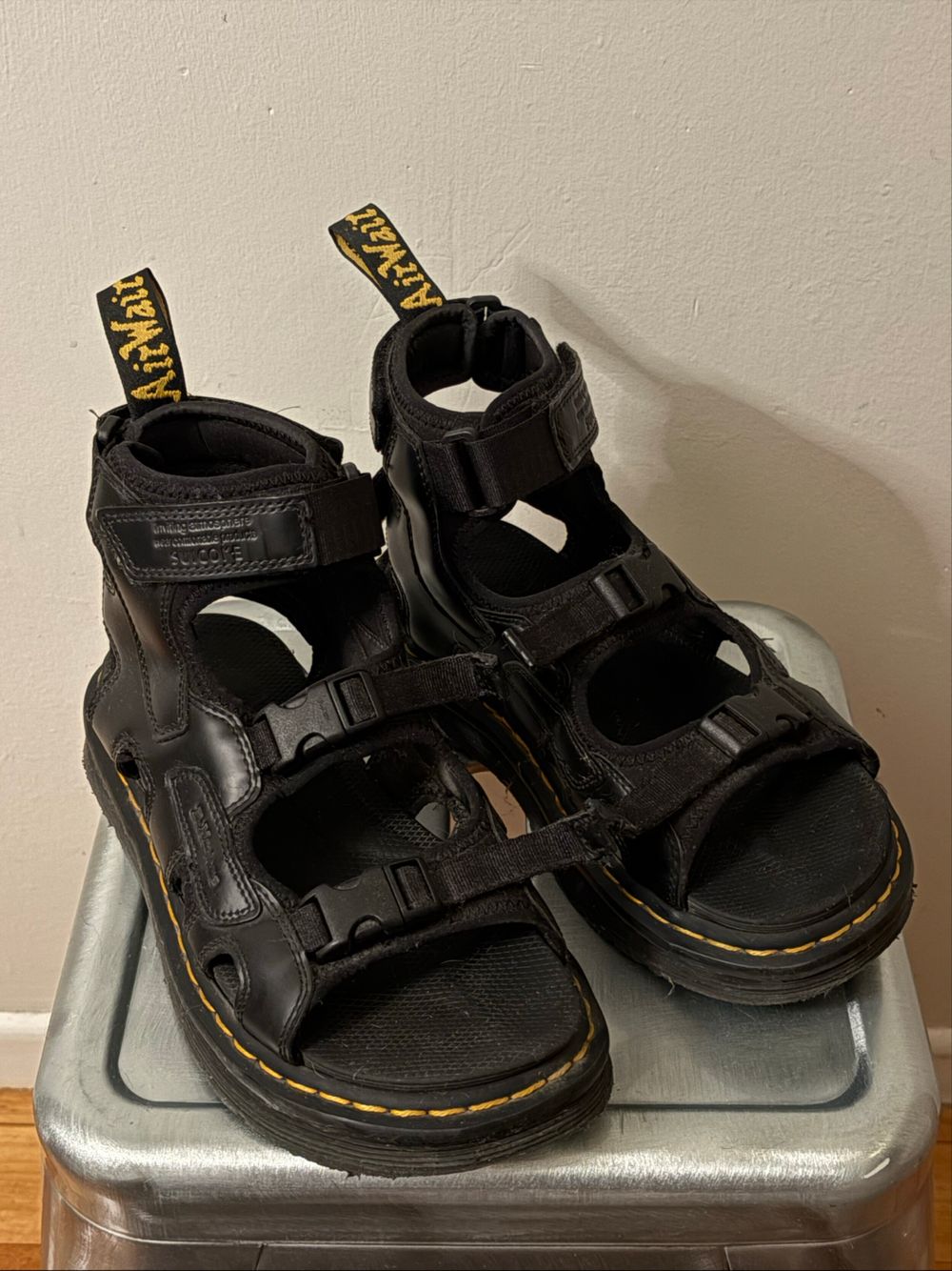 Suicoke x Dr Marten Boak Leather Strap Sandal