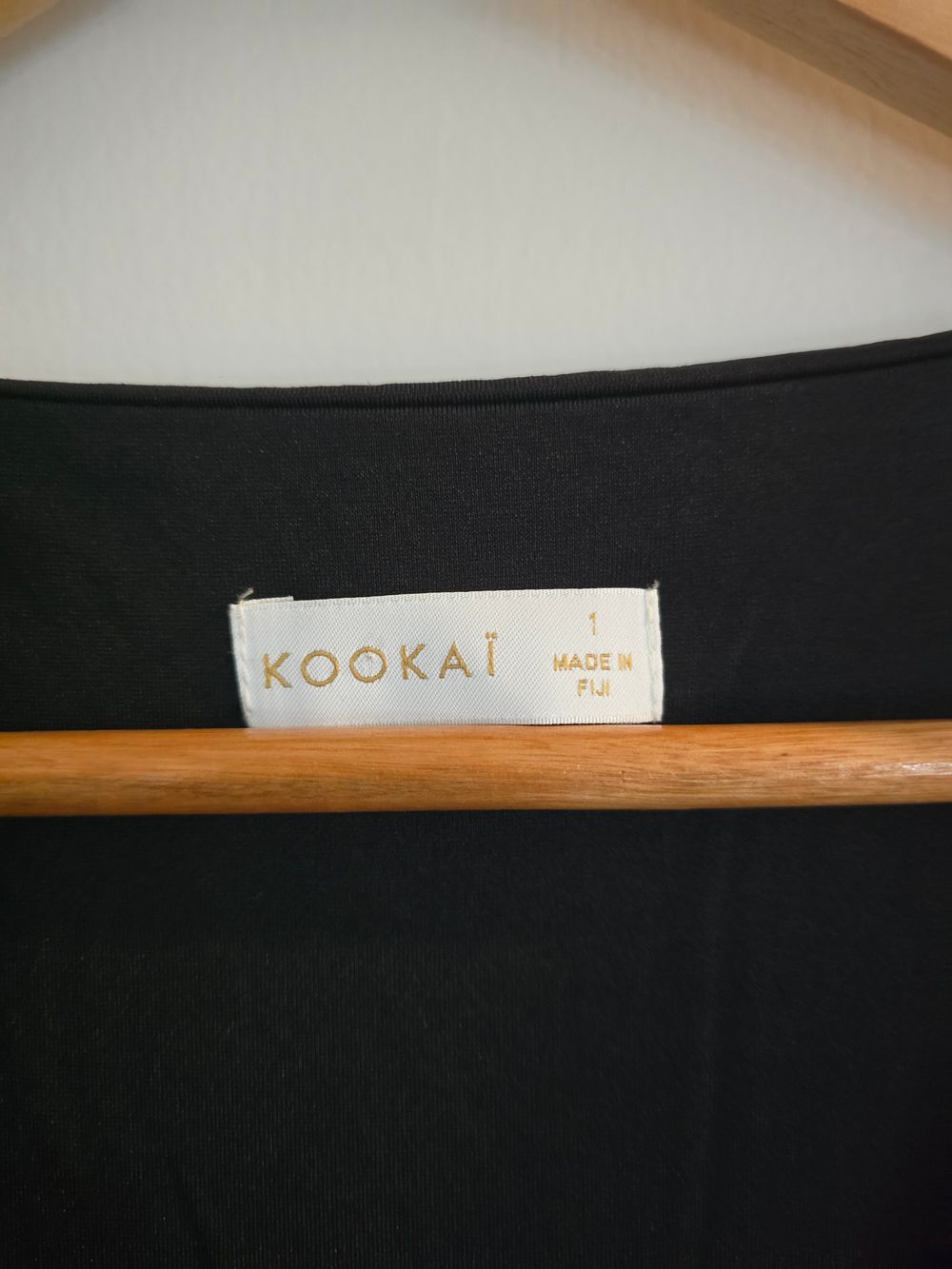 Kookai Black Sleeveless Maxi Dress
