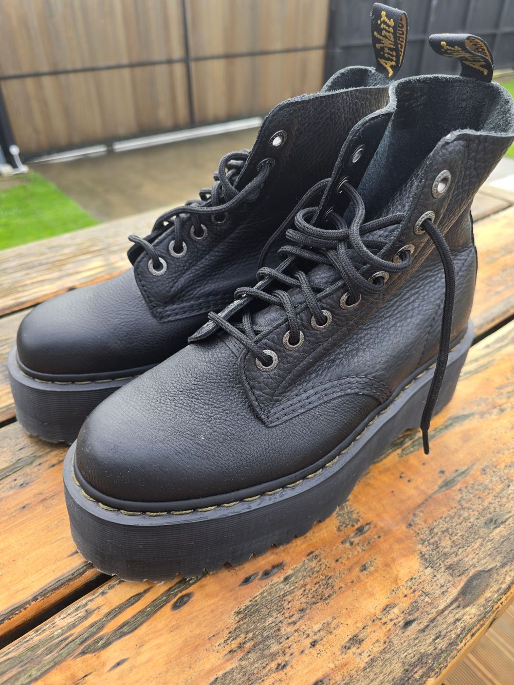 Dr. Martens Black 1460 Pascal Max Boots