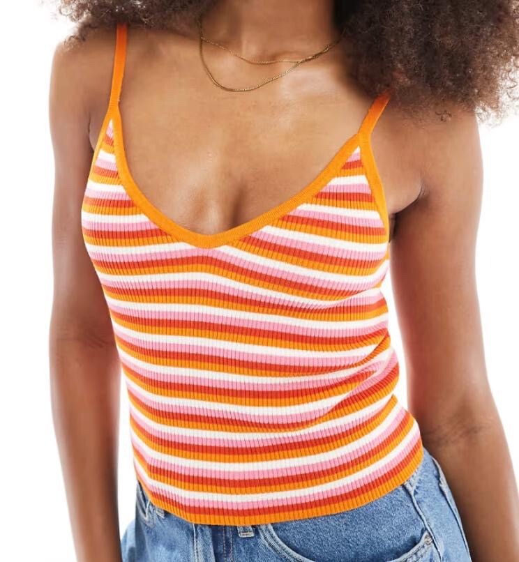 JJXX Striped Tank Top