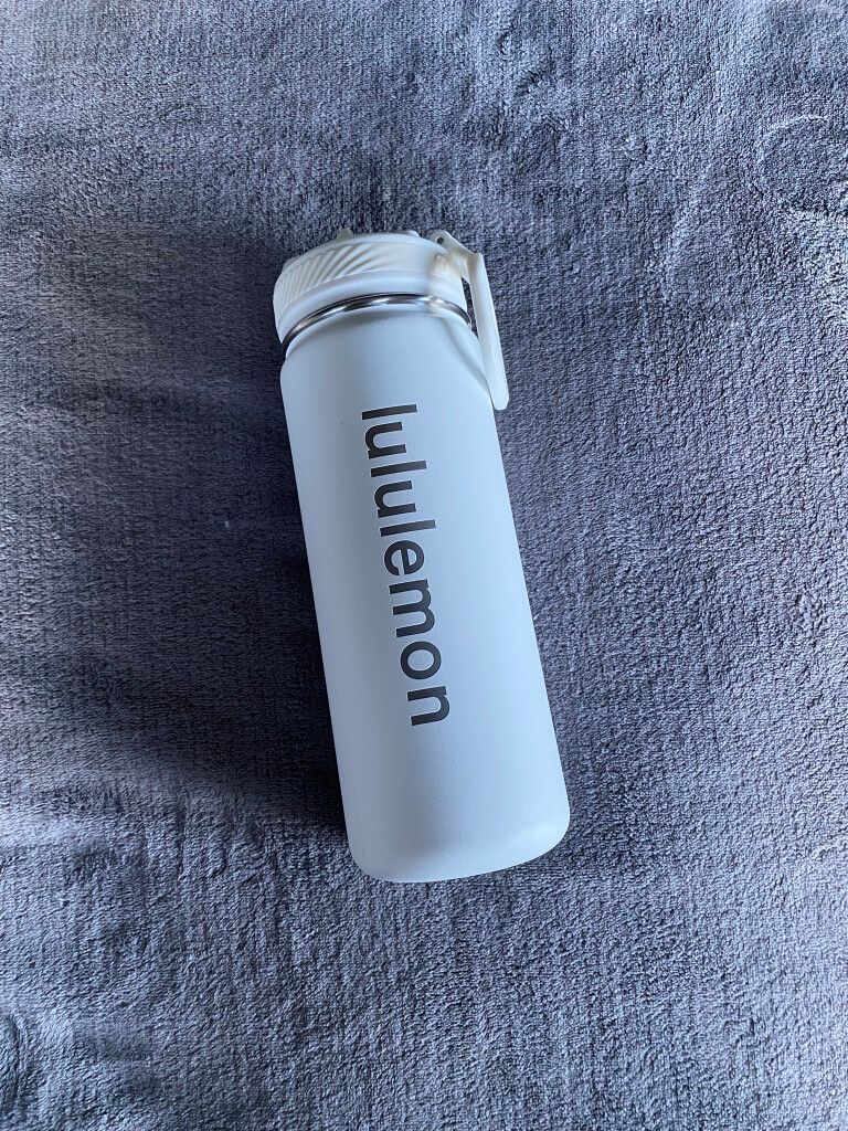 Lululemon White Bottle