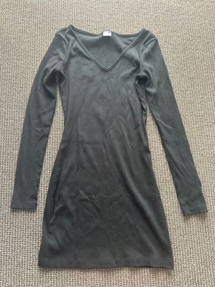 Puma black long sleeve dress