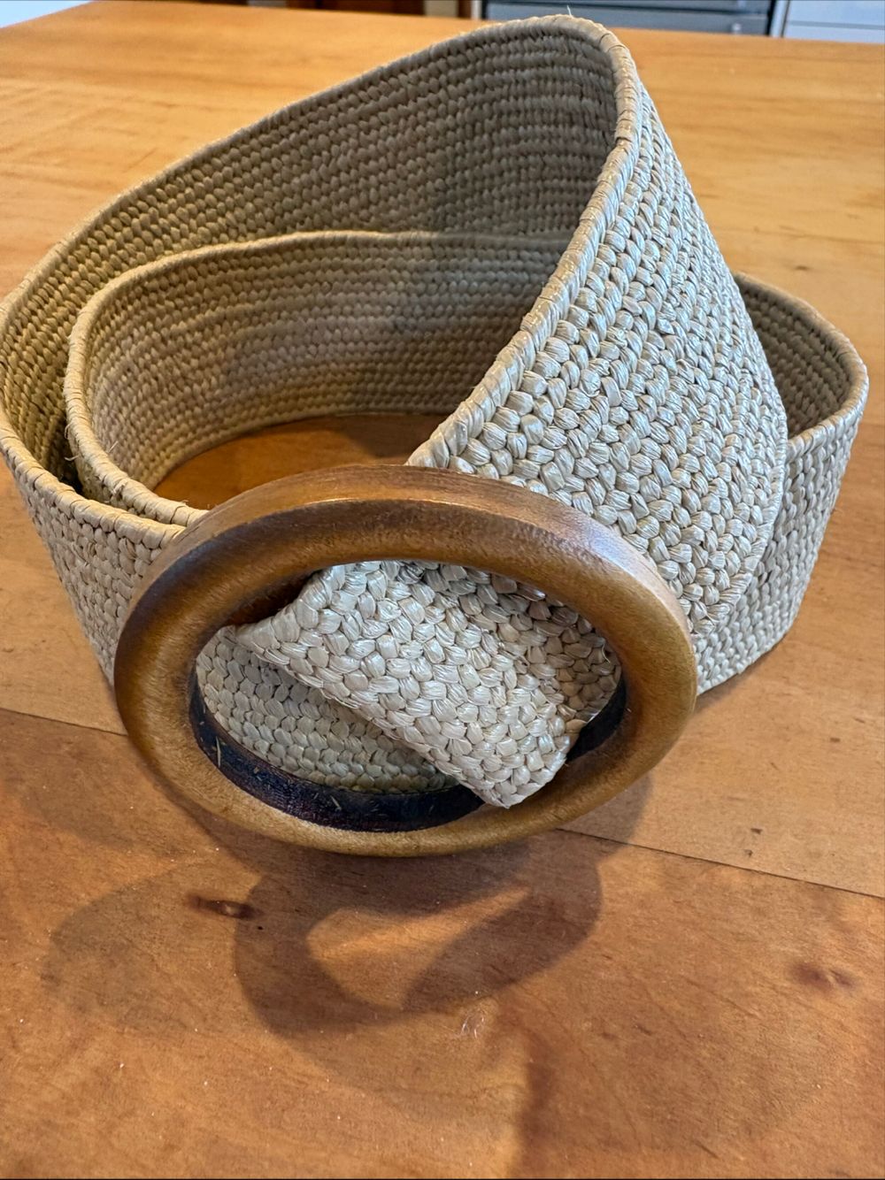 Country Road Stretch Beige Woven Belt