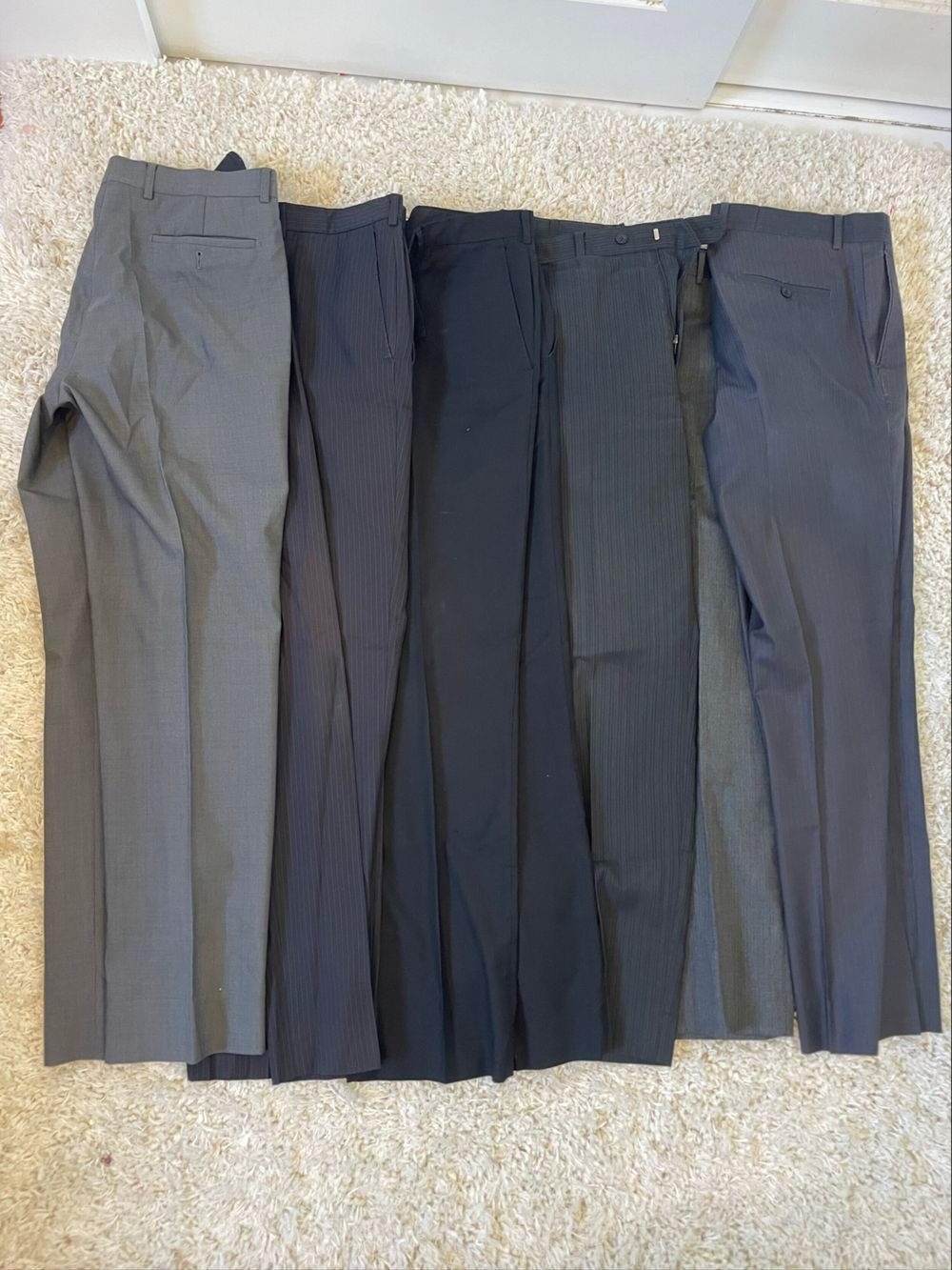 Black and gray Tailored Trousers bundle