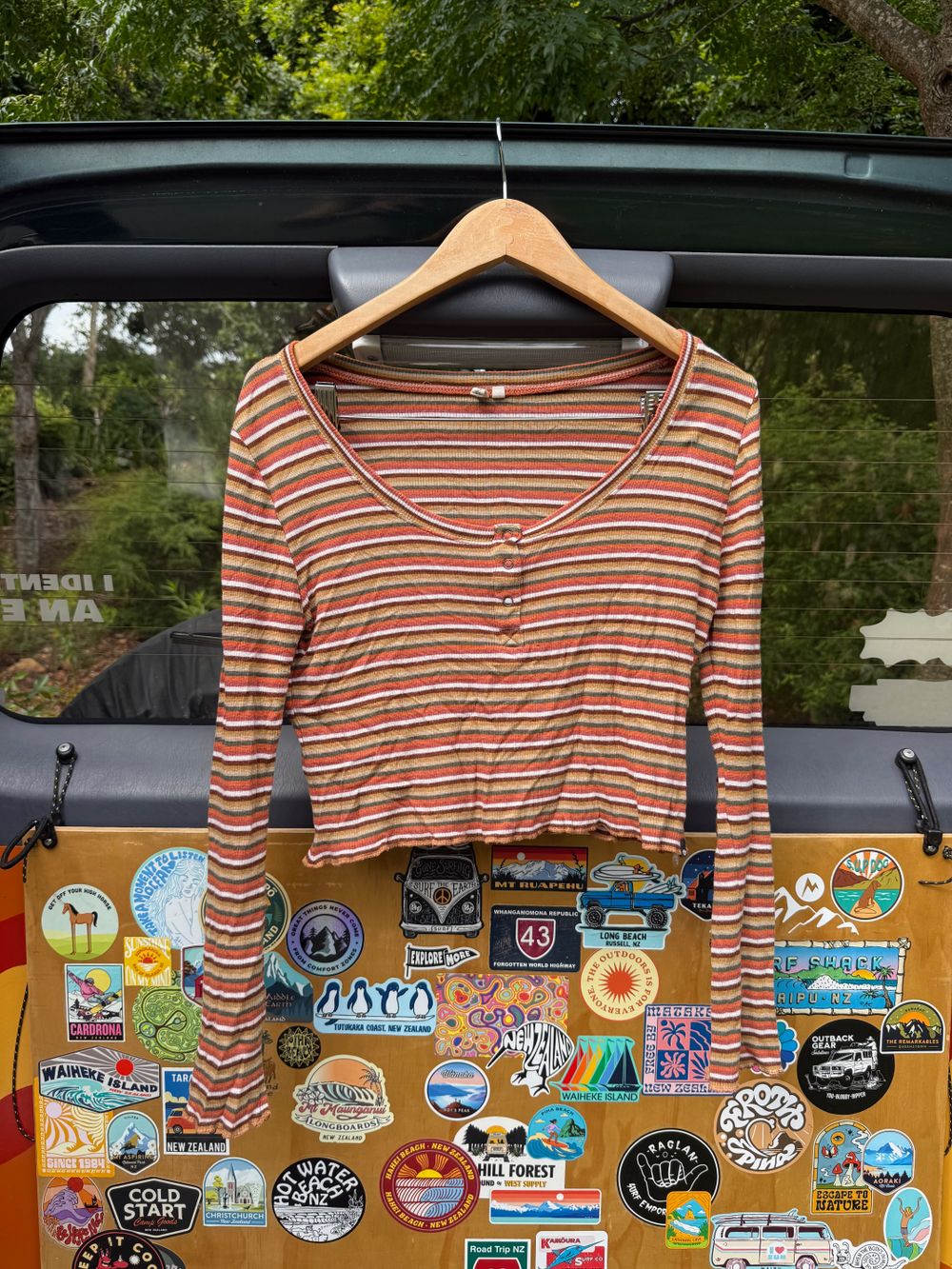 Rip Curl Stripey Long Sleeve Top