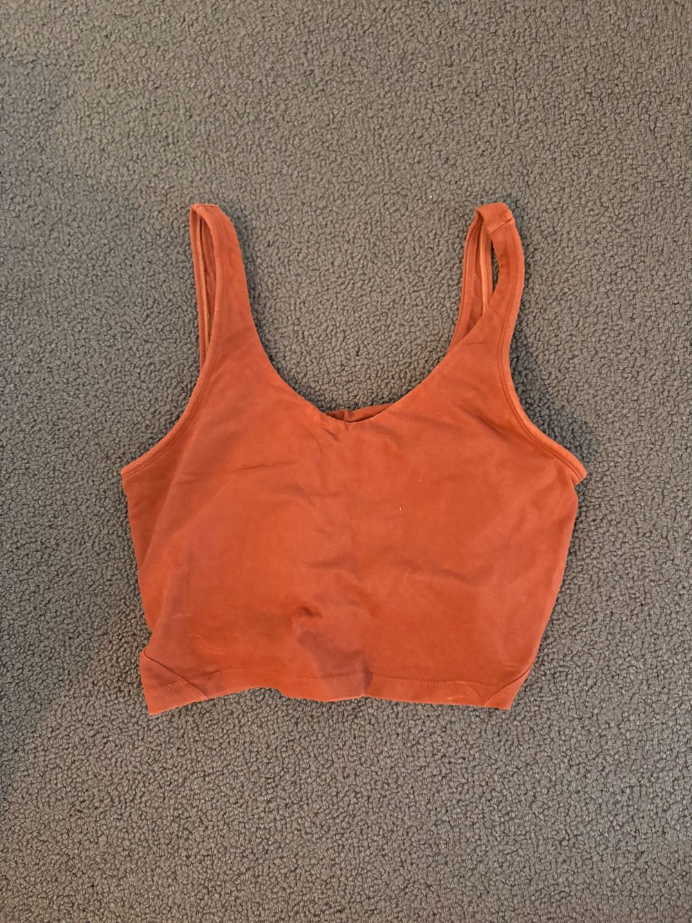 Indigo Luna Rust Yoga Top