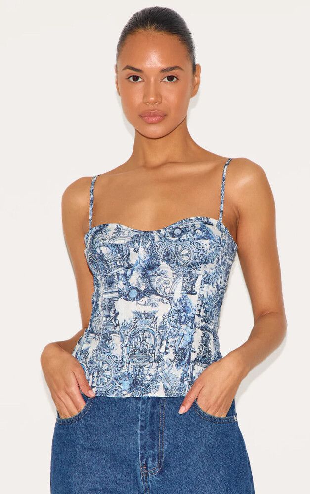 Pretty little thing corset top