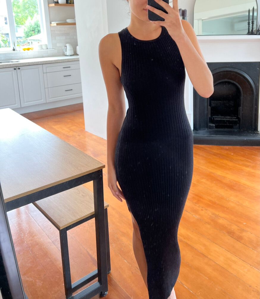 Glassons - Glassons Black Midi Dress on Designer Wardrobe