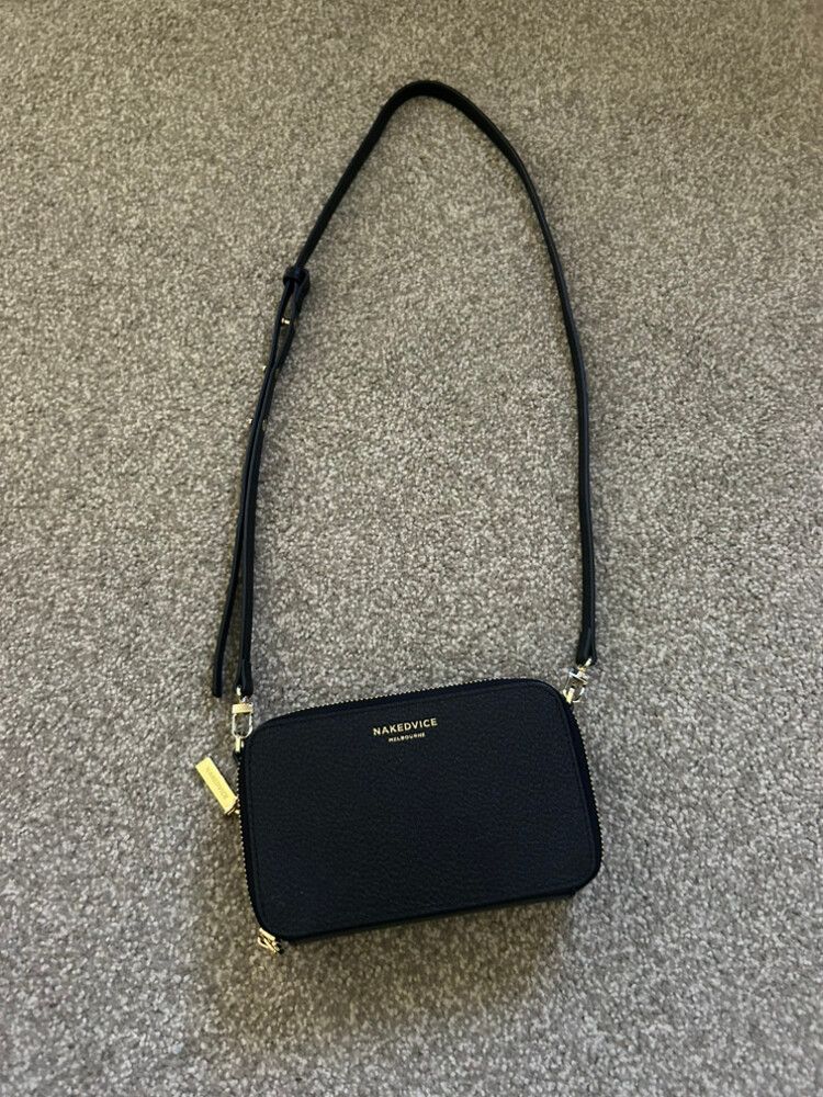 Nakedvice Black Crossbody Bag