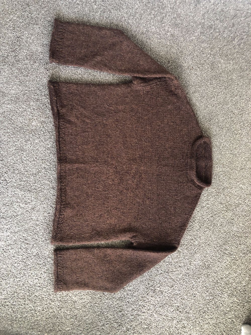 Brown Knit Jumper