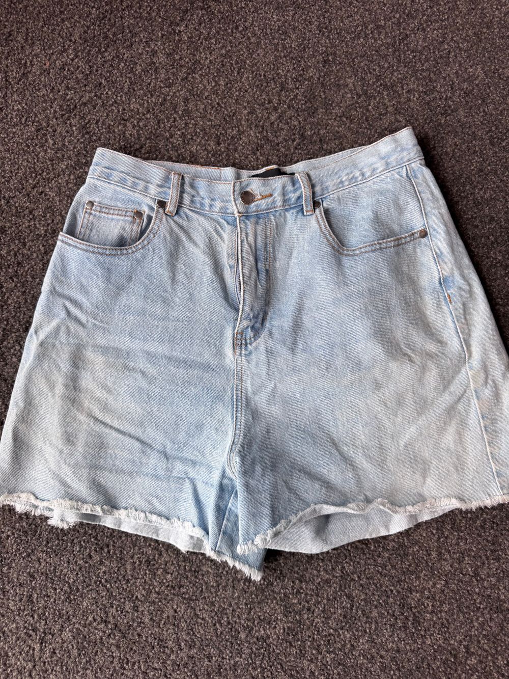 RPM Light Blue Denim Shorts