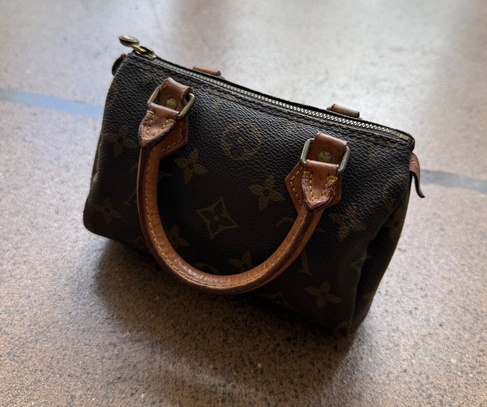 Authentic Vintage Louis Vuitton Monogram Mini Speedy Nano Bag