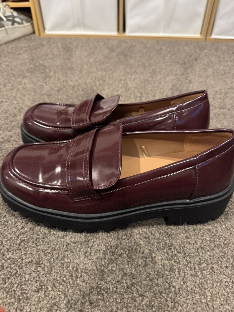 Burgundy Loafers