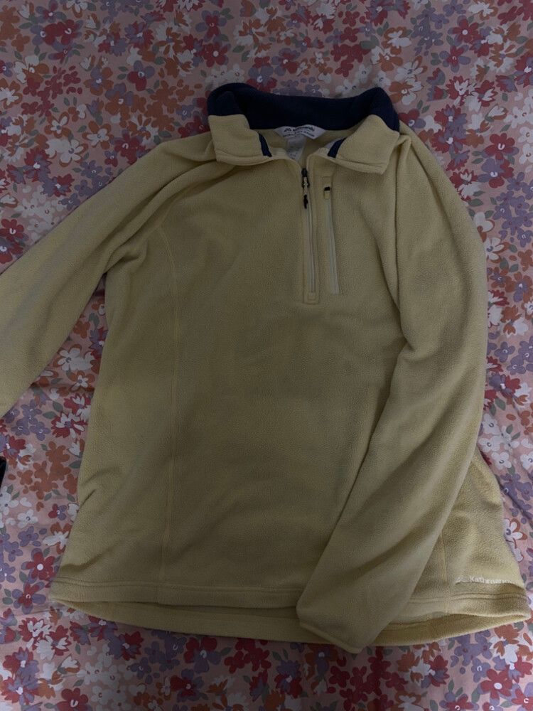 Kathmandu Yellow Fleece Jumper