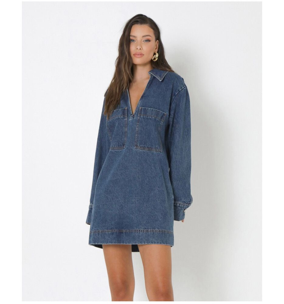 Madison the label denim dress