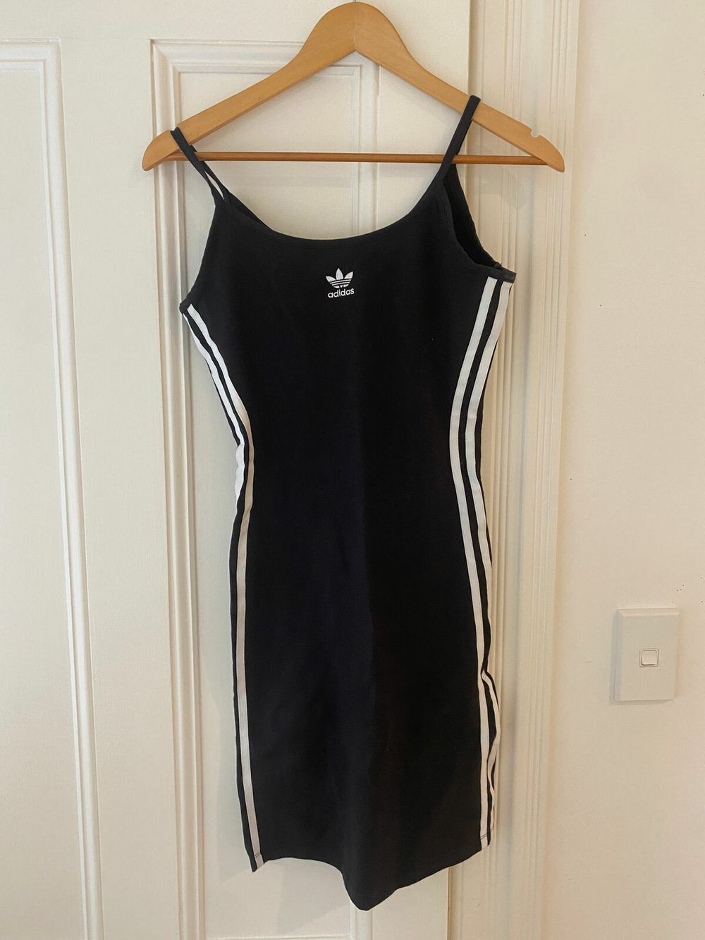 Adidas - Black Adidas mini dress on Designer Wardrobe