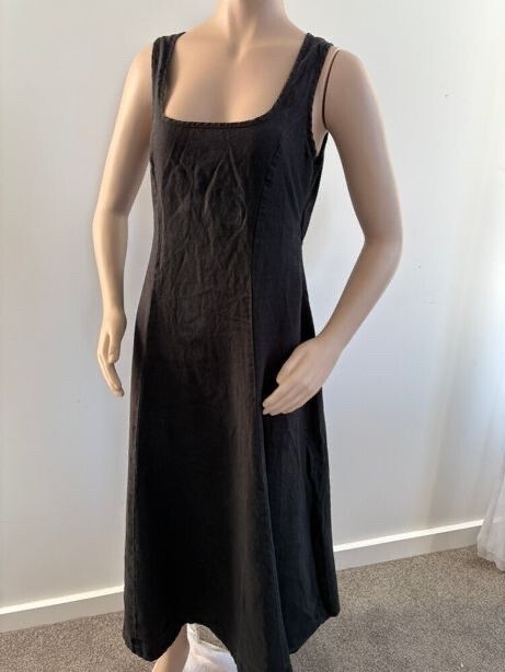 Linen Midi Dress